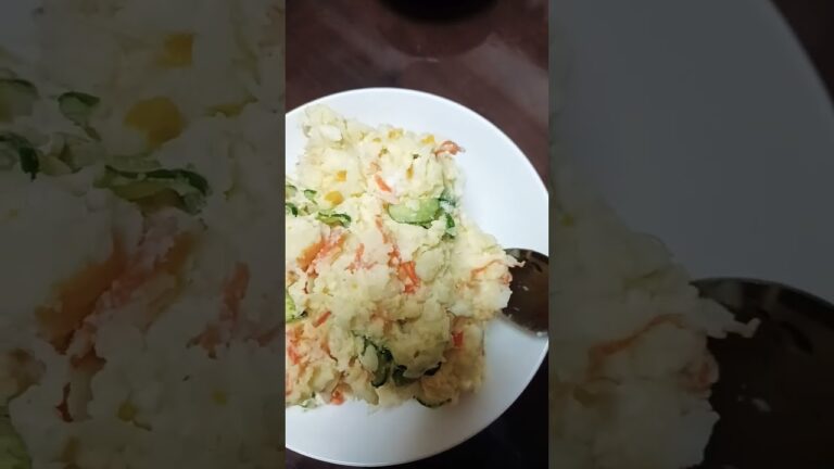 我が家のポテサラ