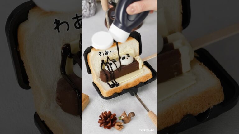 【甘じょっぱ好きに捧げる】アイス丸ごとチーズホットサンド🍞