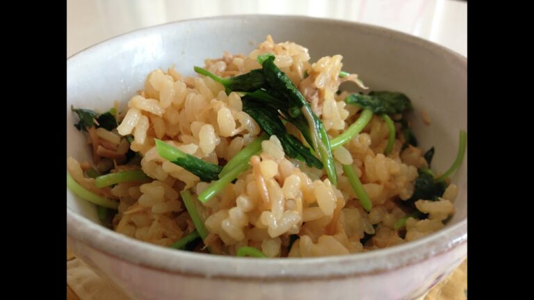 【簡単美味しい炊き込みご飯】37.ツナマヨとなめ茸の炊き込みご飯