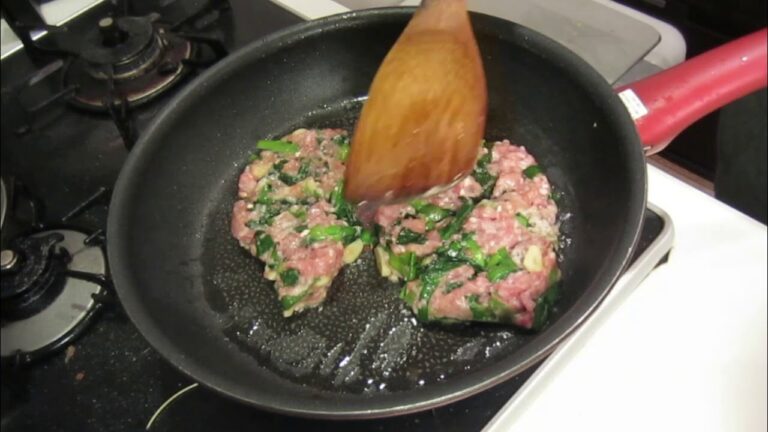 にらにんにくハンバーグ