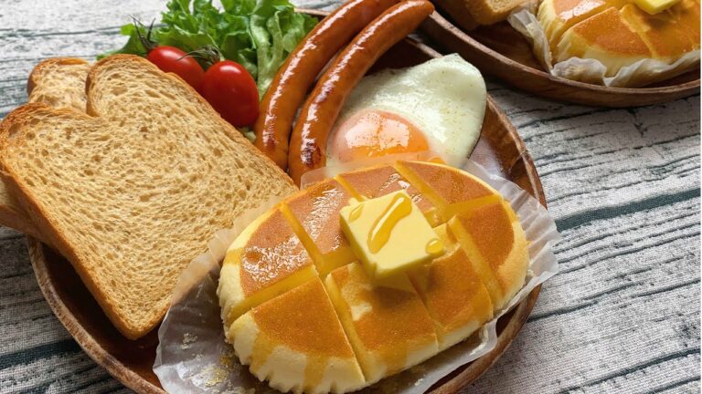 サラリーマンが出勤前に作る朝ごはん【北海道蒸しチーズケーキとアルトバイエルン】