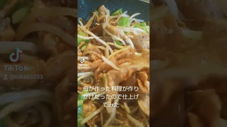 節約！ダイエットにも！野菜たっぷりホイコーロー