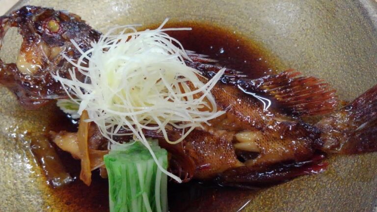 カサゴあら焚き　作り方