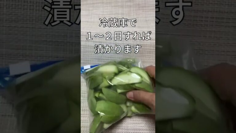 子メロンの浅漬け作ります@アッちゃんタカちゃんお料理チャンネル