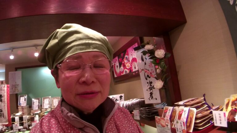 170228【動画・錦市場】「野村佃煮ーふきのとうや菜の花ご飯の素　は季節の味ー」