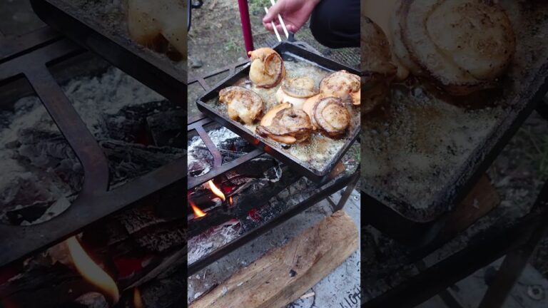 キャンプ飯#ホタテのバター焼き