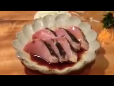 《鰹(カツオ)のたたき 大和風》・・・・大和の 和の料理《タタキ》