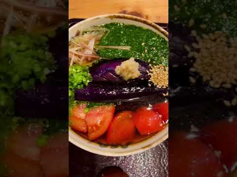 夏野菜の冷やしつけめん🍅