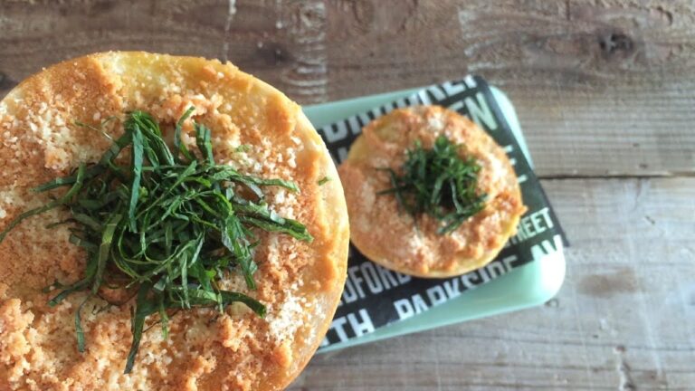 毎日の朝ご飯に♪アレンジトーストレシピ　明太子トーストの作り方　How to make Mentai Toast