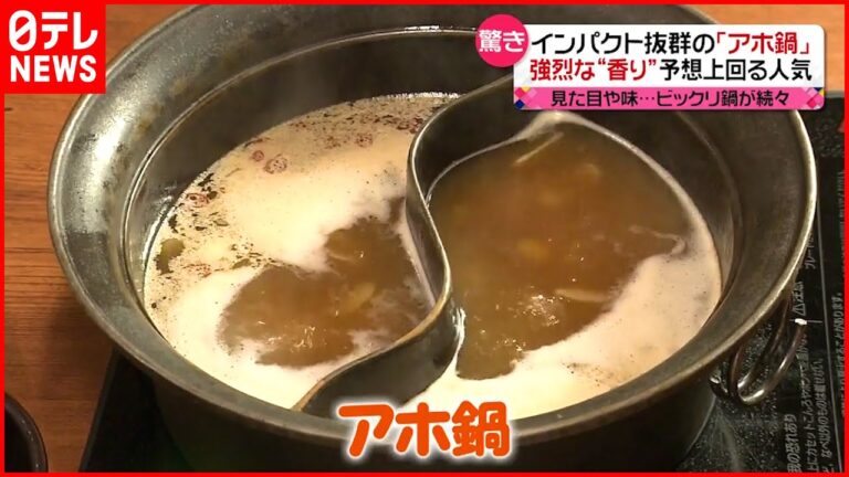 【鍋料理】"アホ鍋"とは？ ビックリ鍋続々登場  天下一品も