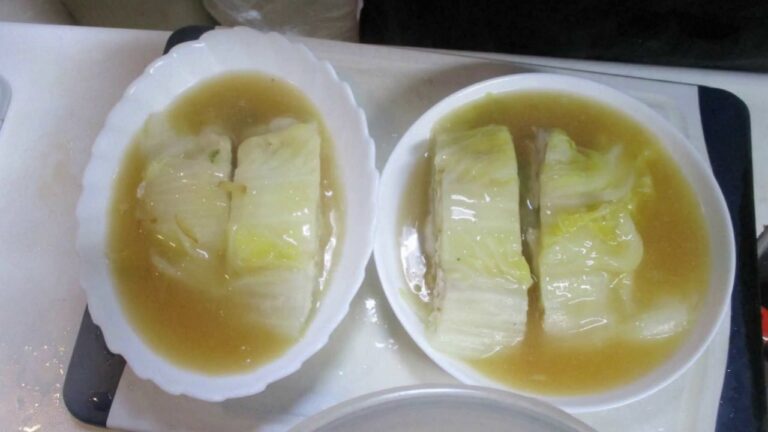 白菜とりひき餅の重ね蒸し煮：全編