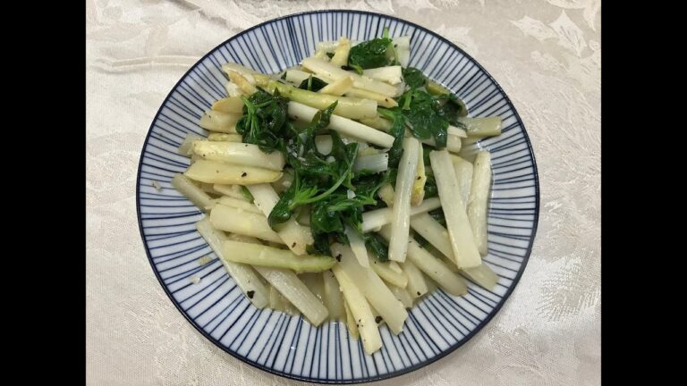 料理影片#184:奶油塔香白蘆筍