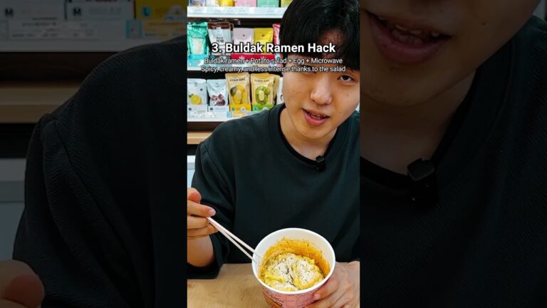 絶対に試すべき韓国のコンビニレシピ（NCTマークの食事も！）