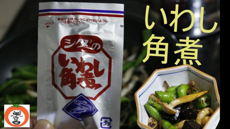 食品ストック  シダの いわし角煮 小袋3粒  【 うろうろしょうこ 】 大分の友達からもらう 千葉 の いわし角煮
