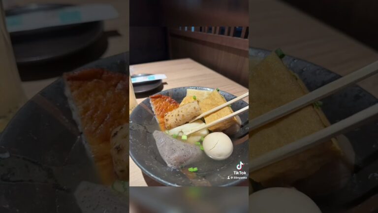 【埼玉 大宮】おでん食べ放題 傳 京風出汁のしみしみおでん #グルメ #グルメ好き #japanesefood #焼肉 #yakiniku #foodie #food #foodlover #居酒屋