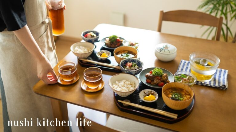 # 108 体を労るおうちご飯で夏支度【暮らしと食のvlog】手仕事と家庭菜園: Seasonal Home Life