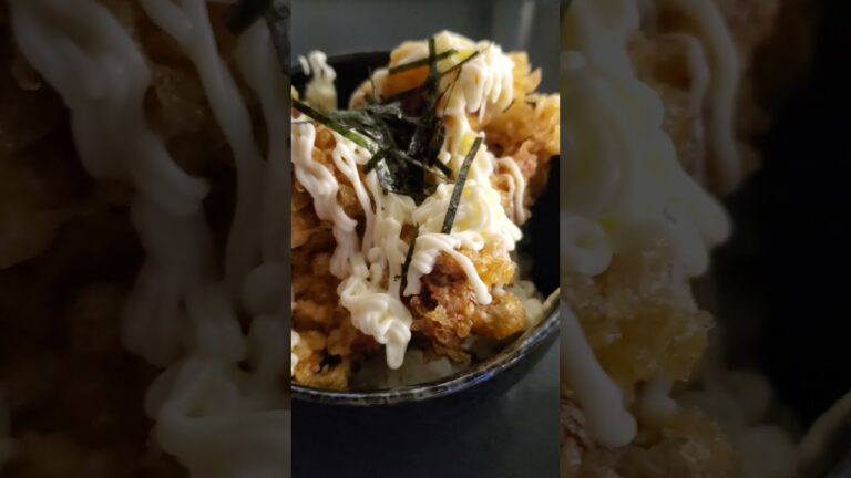 10秒飯シリーズ　鶏マヨ丼