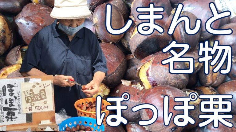 しまんと名物！西土佐のぽっぽ栗【焼き栗】によってみた！