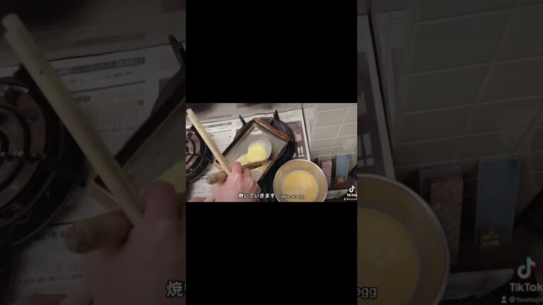 だし巻き卵を焼きました#egg   #japanese   #料理動画 #cooking  #卵