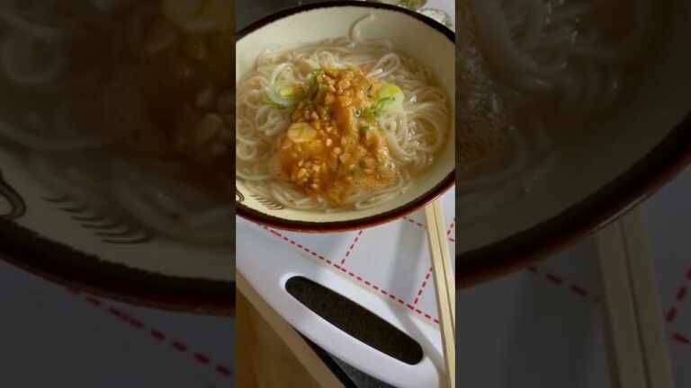 納豆卵かけひやむぎ