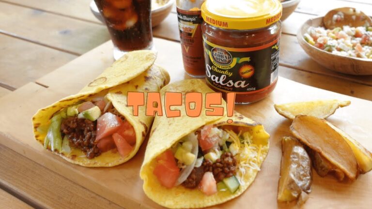 【田舎暮らし】メキシコ人から教わったタコスの作り方 /Log house/Tacos