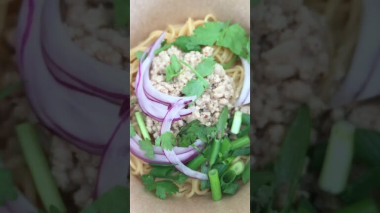 えんどう豆ﾊﾟｽﾀラーメンの1日 #ZENB