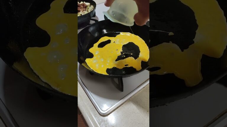玉子焼き#ステマじゃなくマ #お昼ごはん #鉄フライパン