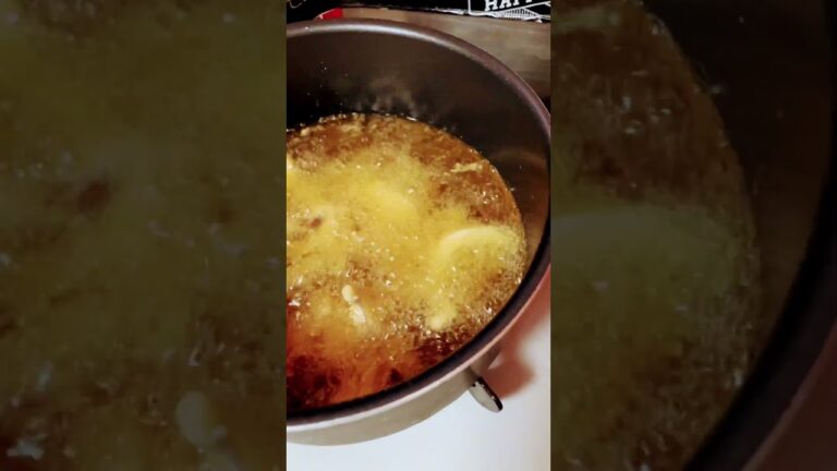 【なぜ】茹でて冷ましてから揚げたら爆ぜないらしいが爆ぜて油まみれになったガスコンロが悲惨 #イカの唐揚げ #イカとブロッコリーの炒め物 #おいしいレシピ