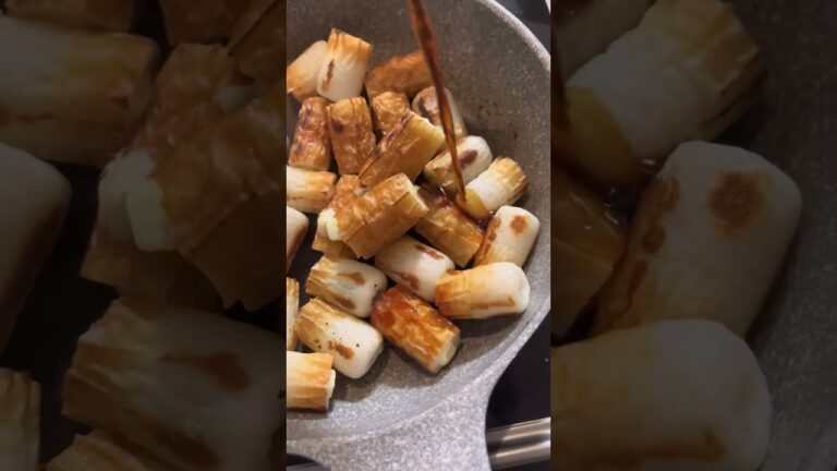 【簡單下酒菜】照燒起司in竹輪（黑輪）