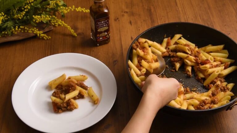 ミートマサラペンネ