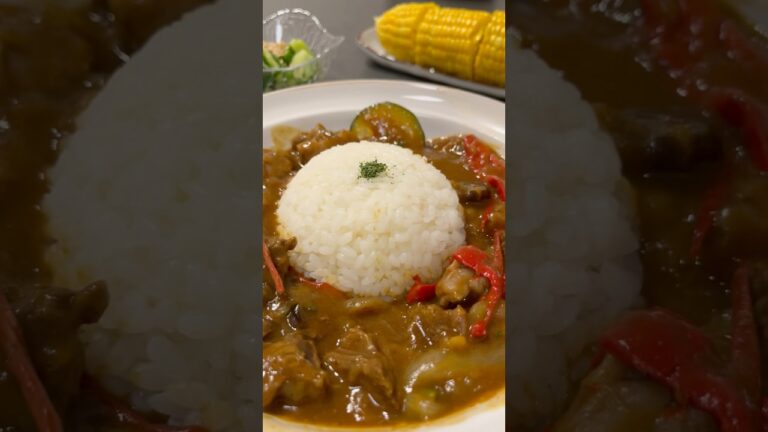 炊飯器入れるだけ/【トマト抜き夏野菜無水カレー】レシピ詳細は↓↓↓