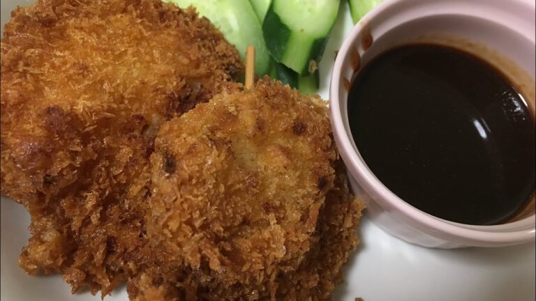 串カツの作り方教えます❤️新玉ねぎは甘い😋