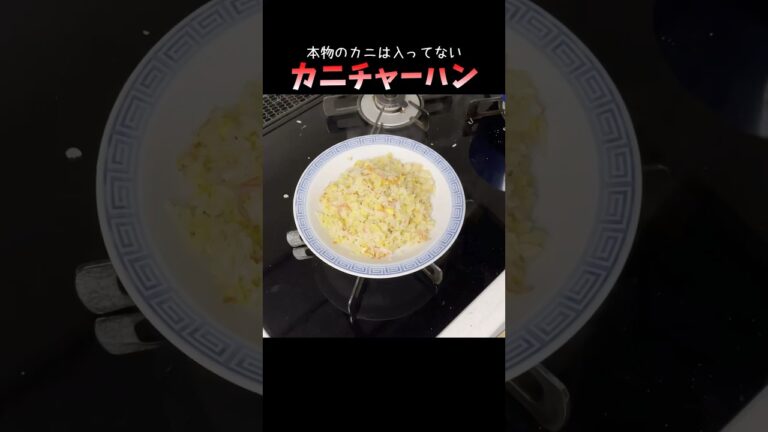 カニチャーハン #shorts #料理 #簡単レシピ #チャーハン #cooking #crab #ずんだもん #crabsticks #friedrice #japanese #japan