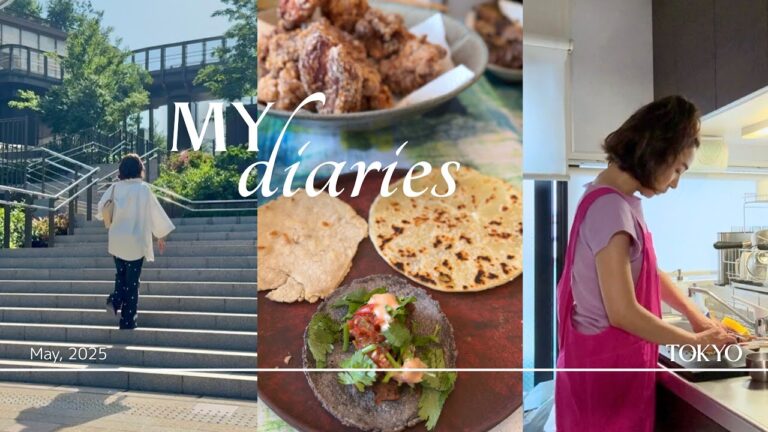 【日常vlog】夏の小物たちを新調🤍愛用調理器具/スーパーマーケット購入品/オリジナルレシピの絶品ポキ丼/newブランドレセプション/ついに我が家にやってきたコレ！/週末ホムパ🌈etc.