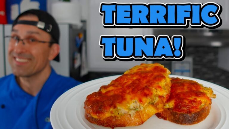 数分でできる、食欲をそそるツナメルト：風味の爆発