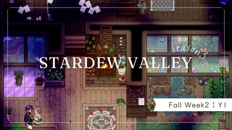 魔術師と仲良くなりたい -  1年目 秋 🌾 2週間目 | スターデューバレー |