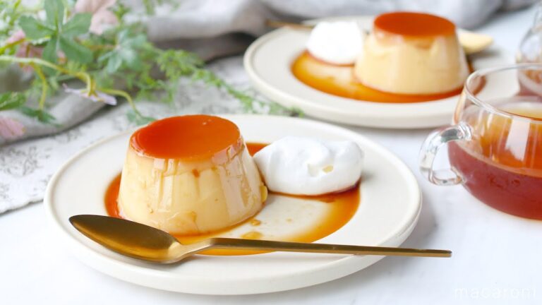 【なめらか豆乳プリン】牛乳の代わりに豆乳で！スッキリとした味わい♪｜macaroni（マカロニ）