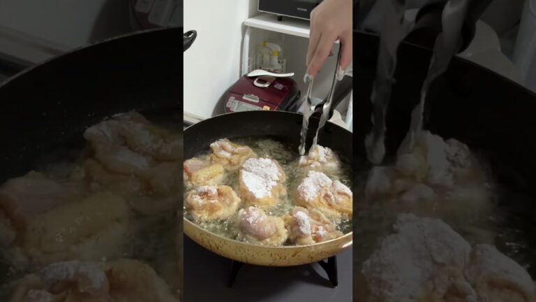 おろしポン酢唐揚げ作りました🥰🍴これまぢで大優勝なんですけど〜〜😭😭友達が食べにきてくれたから、わたしのお気に入りメニューにした🫠🩷🩷数少ないわたしの大優勝レシピ🥇✨#おうちごはん