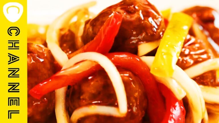 野菜のマリネと肉団子アレンジ Marinated vegetables and meat dumplings