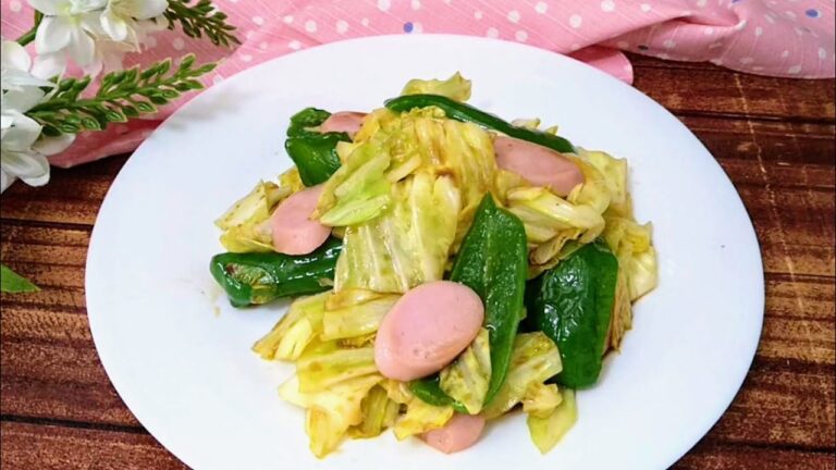 【野菜炒め】野菜のオイスターソース炒めで満腹  炒めるだけ簡単