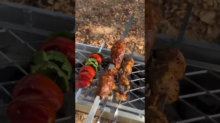 #dubai  Nature Style Cooking BBQ😀