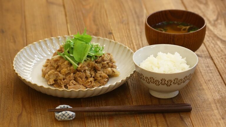 みぞれしょうが焼き