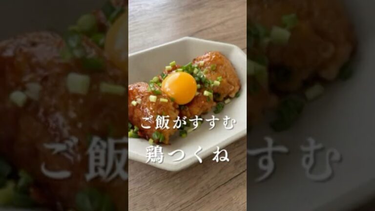 ご飯がすすむタンパク爆弾💣