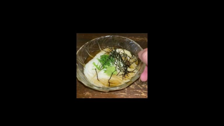山芋そうめん　Japanese food R#10