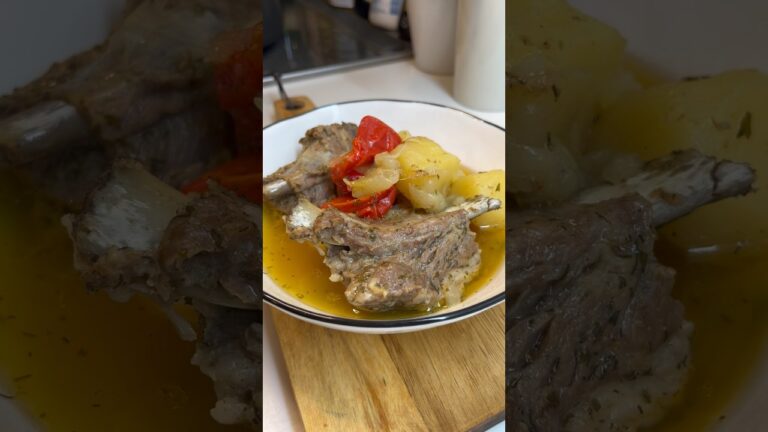 圧力鍋のスペアリブの料理 #ロシア料理 #レシピ #ロシアの味 #スペアリブ #肉料理 #肉 #じゃがいも #圧力鍋