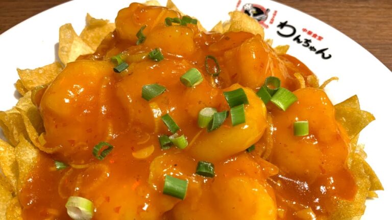 【嫌いな人なんていません！】プリプリ海老のチリソース【わんちゃん中華食堂】_【No one dislikes！】 Chili sauce of shrimp.