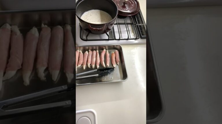 ささみレタス  レモンクリーム煮#shorts