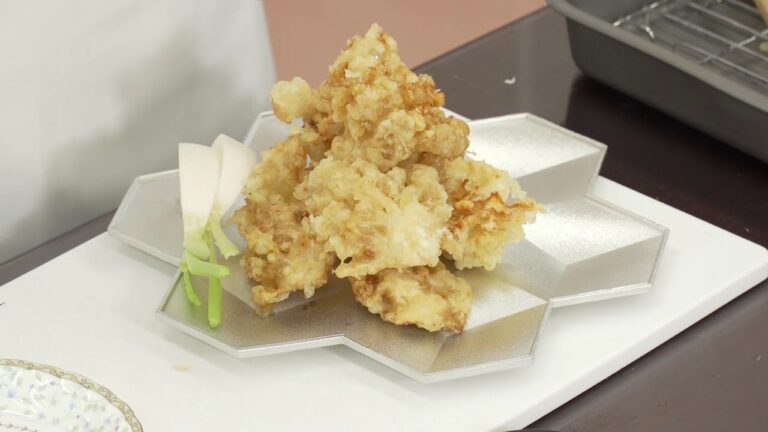 はなびら茸のから揚げ