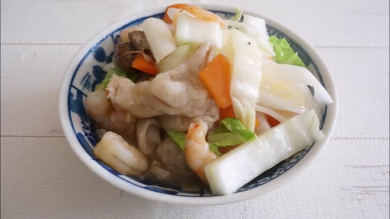 ツインシェフでつくる八宝菜レシピ