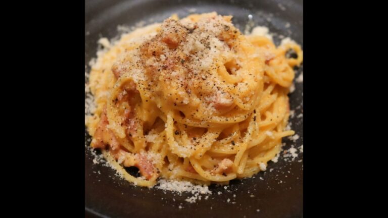 #107【案外知らない】生クリームを使わない、本場のカルボナーラ（フィオレンツァ/京橋）